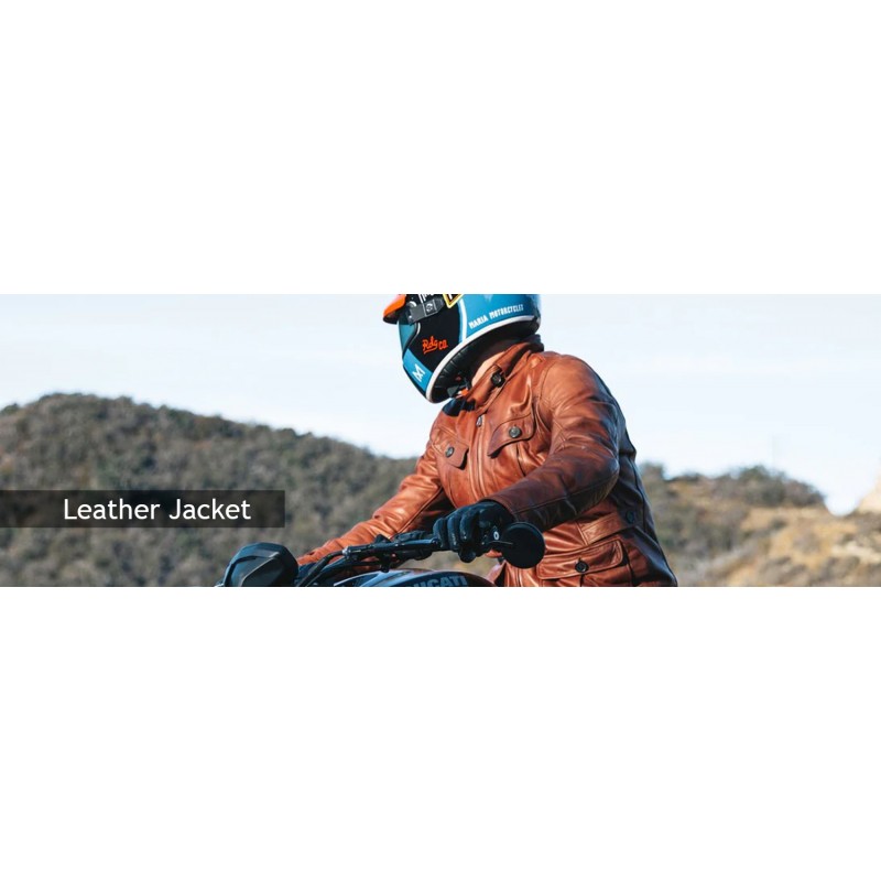 Motorbike Leather Jacket